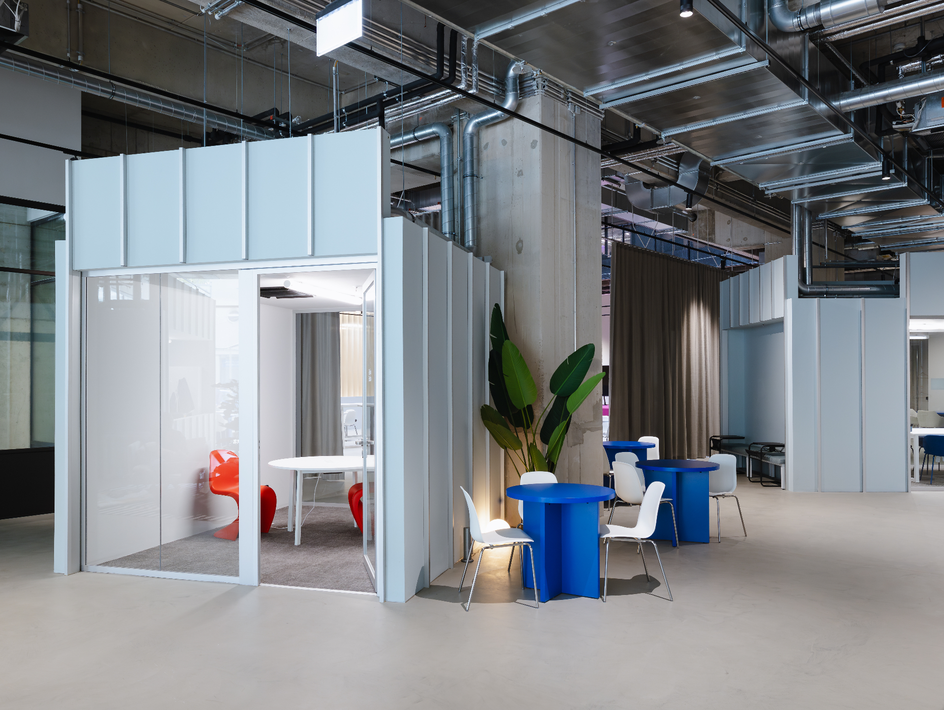 The Atrium & Coworking Area