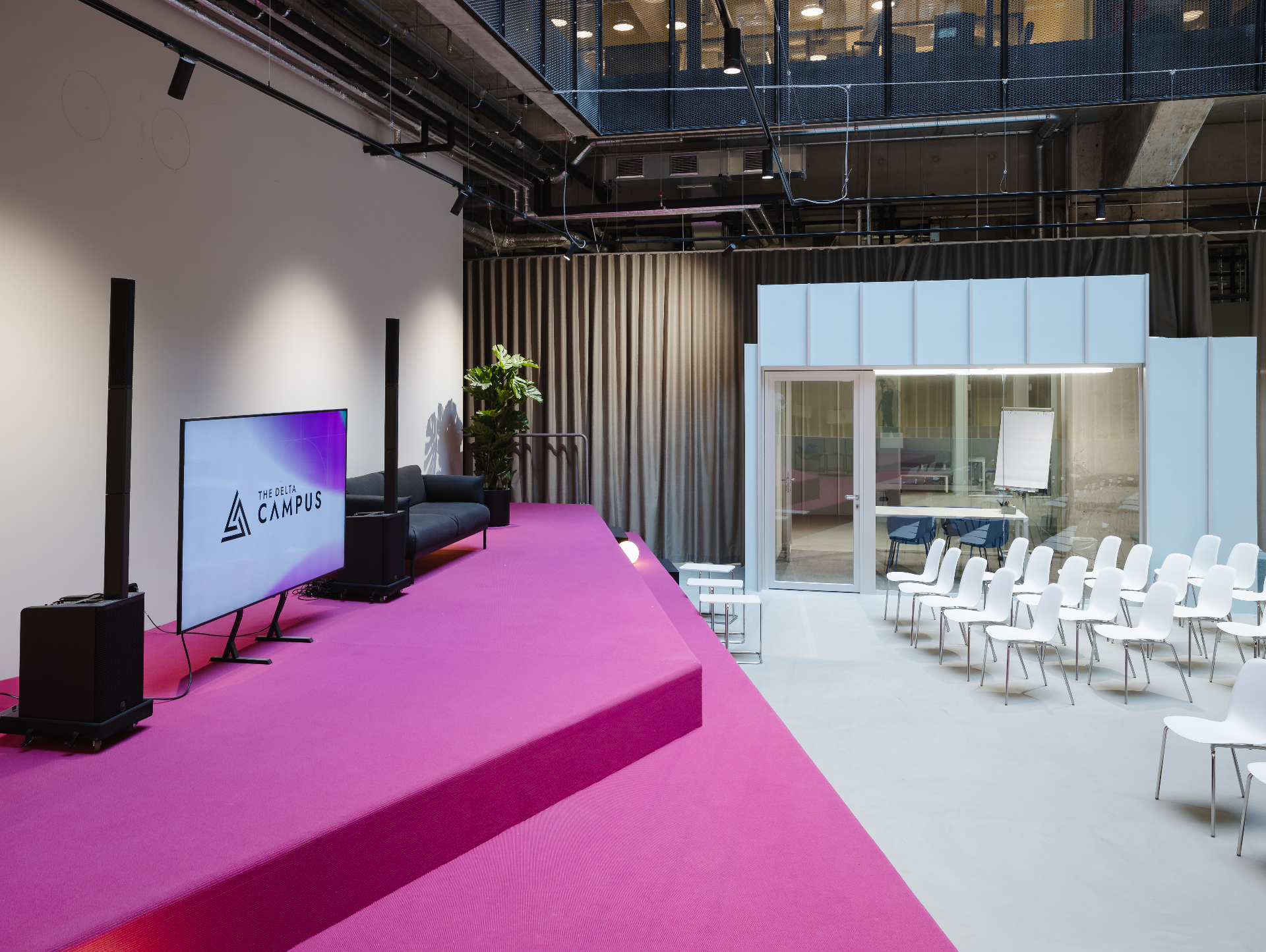 Event space setup