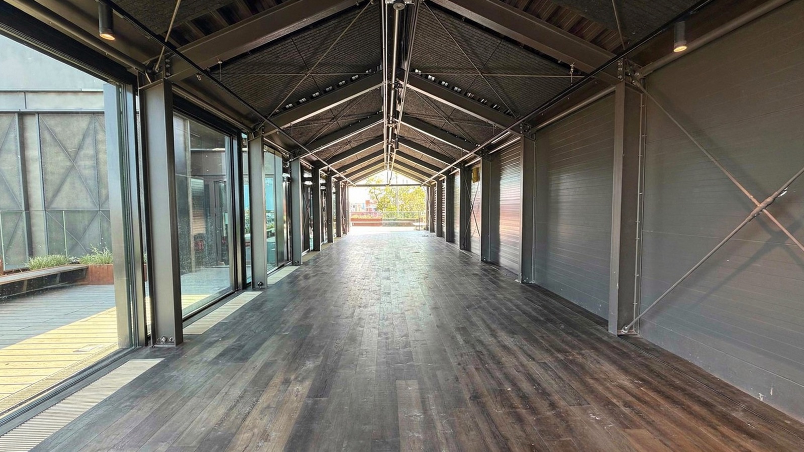 The Pavilion, enclosed and private